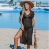 Women's Short Sleeve Cut-Out Cover-Up Dress - Cupshe - 2 of 4