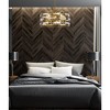 Elegant Lighting Kennedy 18.5 inch pendant in brass - 2 of 4