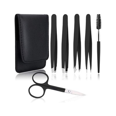 LOVELAY CREATIONS 6-Pack Professional Tweezers Set