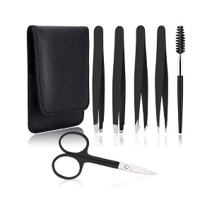 LOVELAY CREATIONS 6-Pack Professional Tweezers Set - 1 of 4