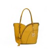 MKF Collection Imogene Two-tone Whip Stitches Vegan Leather Women’s Shoulder bag with Wallet by Mia K - 2 of 4