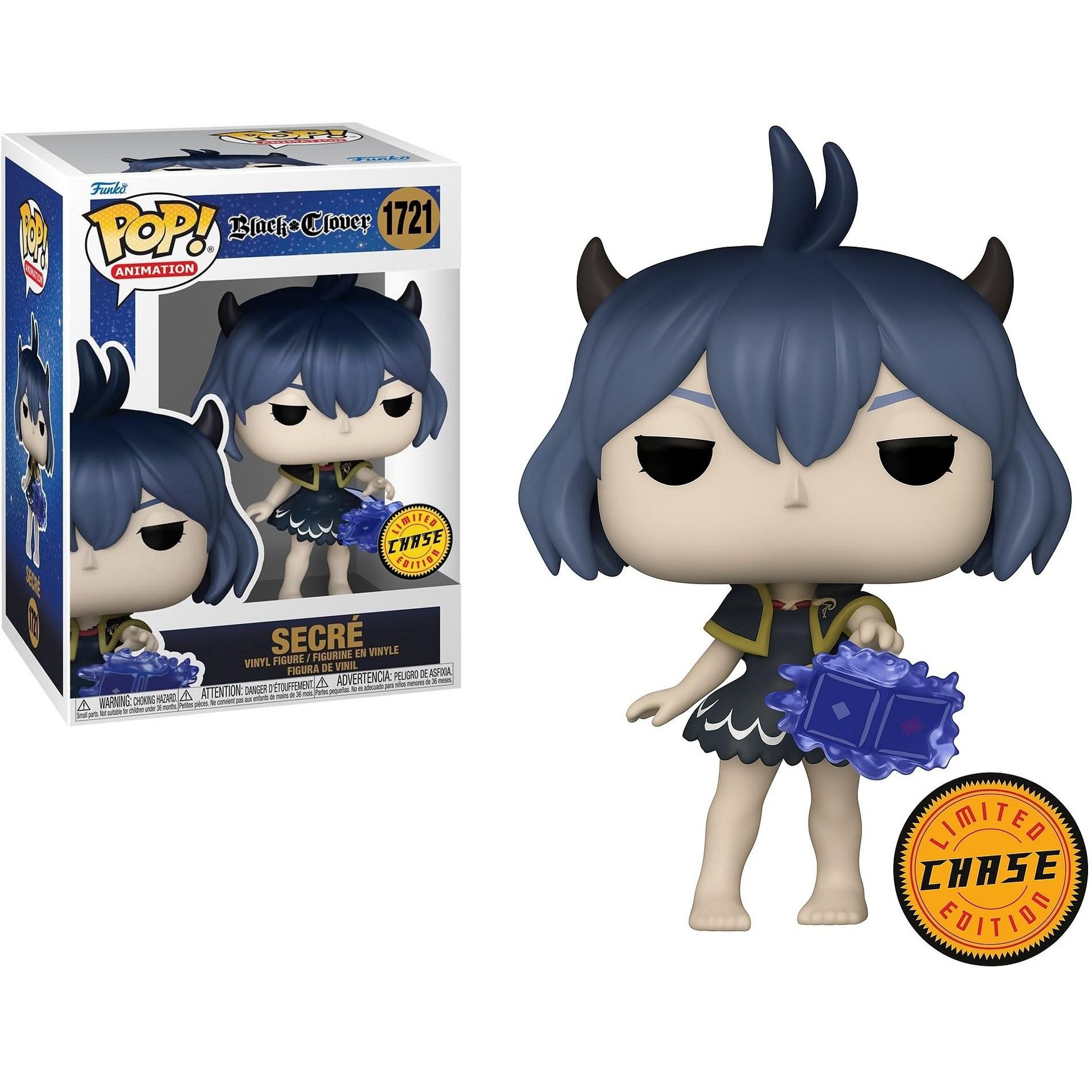 Funko POP! Animation: Black Clover - Secré - CHASE Vinyl Figure #1721 #80296