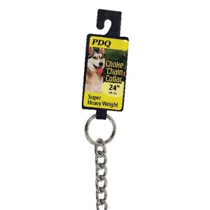 PDQ Silver Steel Dog Choke Chain Collar Large/X-Large - 1 of 1