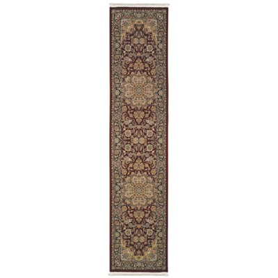 Oriental Weavers Masterpiece 090R2 Red/ Multi Indoor Area Rug - 2'3" x 10'