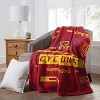 NCAA Iowa State Cyclones Digitized 60 x 80 Raschel Throw Blanket - 3 of 4