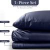 4 Piece Viscose from Bamboo Cooling sheets Ultra Soft 100% Organic Deep Pocket Luxury Bed Sheets with Pillowcases - Lux Decor Collection - 4 of 4