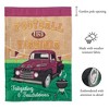 Magnolia Garden Football In Virginia Maroon 13 x 18 Polyester Outdoor Hanging Garden Flag - 2 of 2