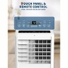 8,000 BTU Portable AC - 3-in-1 Cool/Dehumidify/Fan for 350SqFt, Remote, Sleep Mode & Energy-Saving - 4 of 4