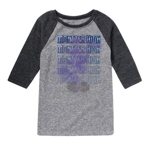 Boys' - Mattel - Monster High 2 The Movie Raglan Graphic T-Shirt - 1 of 4