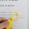 Unique Bargains Magnifier Keychain Teardrop Magnifier 10X Compact & Portable Plastic Metal Acrylic 3.7x0.8cm 1 Pc - 2 of 3