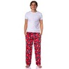 Seven Times Six Disney Lilo & Stitch Adult Stitch Lovestruck Fleece Pajama Sleep Pants Red - 2 of 4