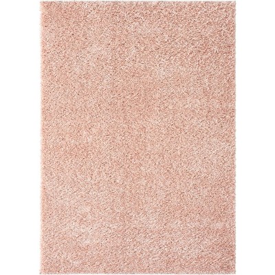 Luxe Weavers Plush Shag Solid Area Rug