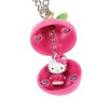 Hello Kitty Apple 14" Locket Necklace With Character Inside - 4 of 4