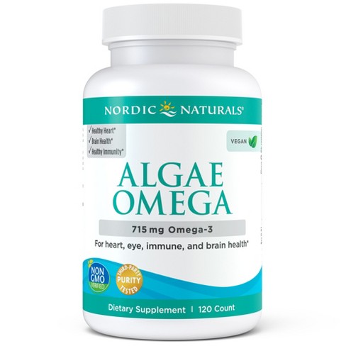 Nordic Naturals Algae Omega Vegetarian Omega 3s For Optimal