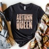 Autumn Queen Block Distressed - Women's Short Sleeve Graphic T-Shirt - 2 of 4