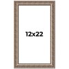PosterPalooza | Ornate Gold Picture Frame - UV Acrylic, Foam Board Backing, Hanging Hardware - 2 of 4