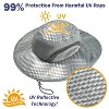 Solaris Reflective Sun Hat for Women, UPF 50 UV Sun Protection Cooling Hat for Fishing, Hiking, Gardening, Beach - image 2 of 4