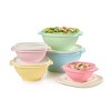 Tupperware Heritage 5pc Canisters Set Pastel : Target