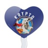 Superman 2025 Krypto Sky Heart Love Cupcake Picks Toppers Decoration Set of 6 - 2 of 4