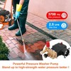 VEVOR Pressure Washer Pump, 3/4" Shaft Horizontal Triplex Plunger, 3700 PSI, 2.5 GPM, Replacement Power Washer Pumps Kit, Parts Washer Pump, Black - 3 of 4