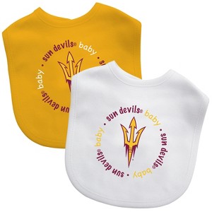 BabyFanatic Officially Licensed Unisex Baby Bibs 2 Pack - NCAA Arizona State Sun Devils - 1 of 4