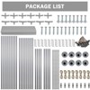 Carport, Heavy Duty Carport, UV Resistant Waterproof Portable Garage for Car, Car Canopy for Car, Storage Shed, Party - 2 of 4