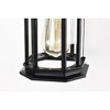 Nuvo Lighting Hopkins 1 - Light Lantern in  Matte Black - 4 of 4