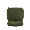 MAYEERTY 25.5" Modern Boucle Lounge Chair, Solid Wood Frame Soft Durable Upholstery Comfortable Seating, Living Room Bedroom Office - 4 of 4