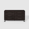 Saracina Home Modern Bent Leg 6 Drawer Dresser - 3 of 4