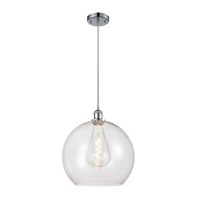 Athens - 1 Light Pendant In Industrial Style-18.38 Inches Tall and 13.75 Inches Wide