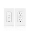 COBY GFCI Outlet 15 Amp 125V, White,  Pack of 2 - image 2 of 4