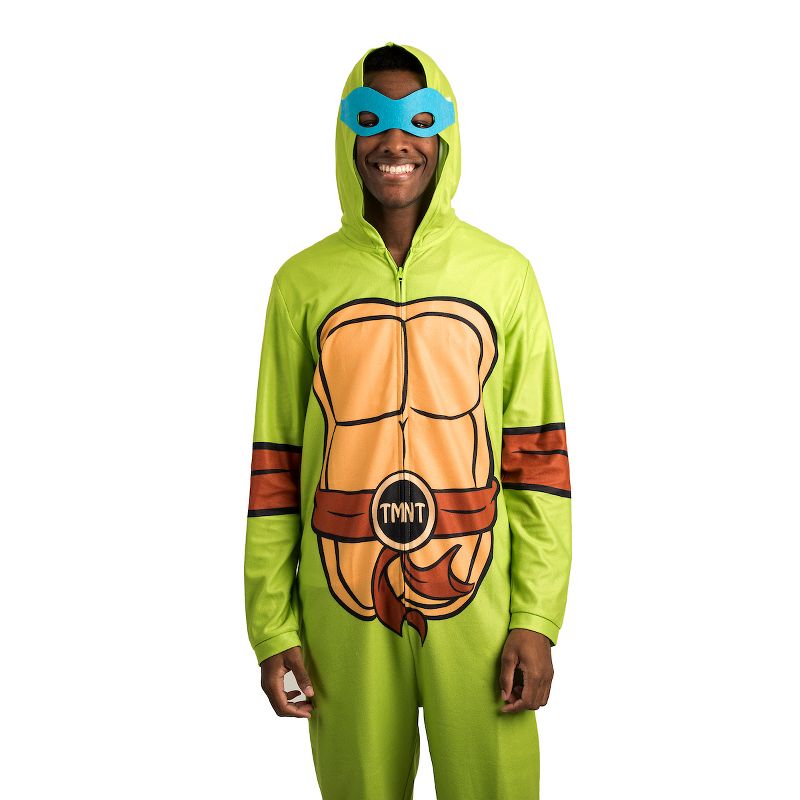 TMNT Hooded Cosplay Union Suit-XXL, 5 of 7