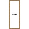 PosterPalooza | 12x36 Museum-Quality Picture Frame, UV Resistant Acrylic, Foam Board Backing, Available in 4 Finishes - 2 of 4