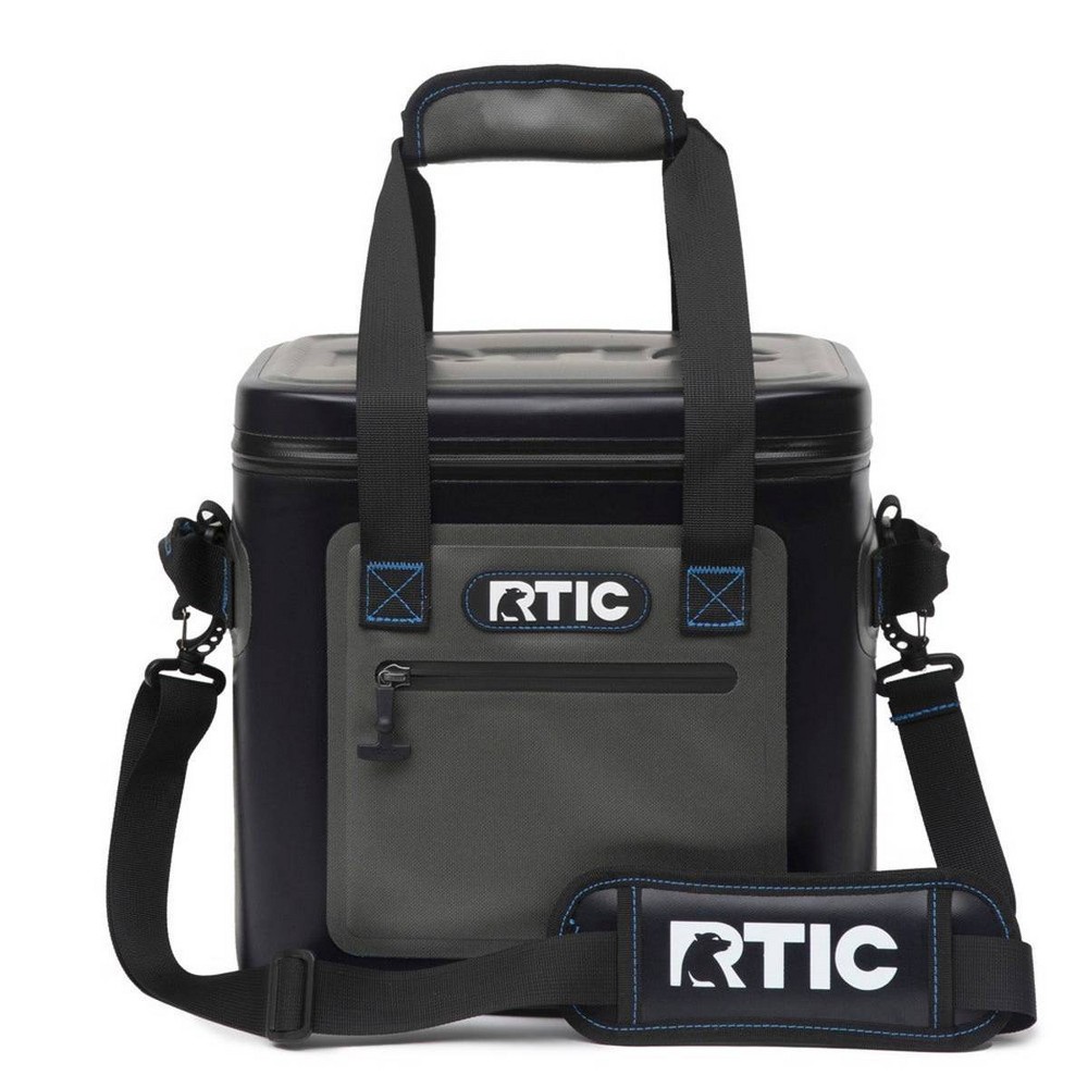 RTIC Outdoors 12 Cans Soft Sided Cooler - Blue/Gray