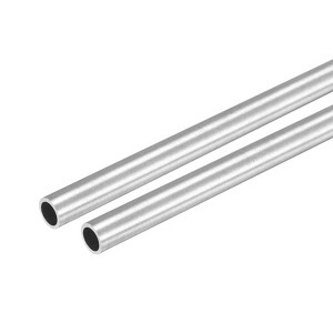 Unique Bargains 304 Stainless Steel Corrosion Resistant Round Industry Tube 2 Pcs - 1 of 4