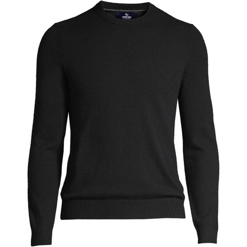 Men's Mongolian Cashmere Sweater in Black, Size XL by Quince