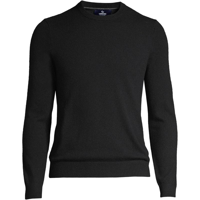 Lands' End Men's Fine Gauge Cashmere Sweater, 2 of 5