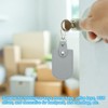 Unique Bargains DIY Office Car PU Leather Key Fobs 2 Pcs - 4 of 4