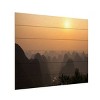 Trademark Fine Art Philippe Hugonnard Dusk Wood Slat Art - 2 of 4
