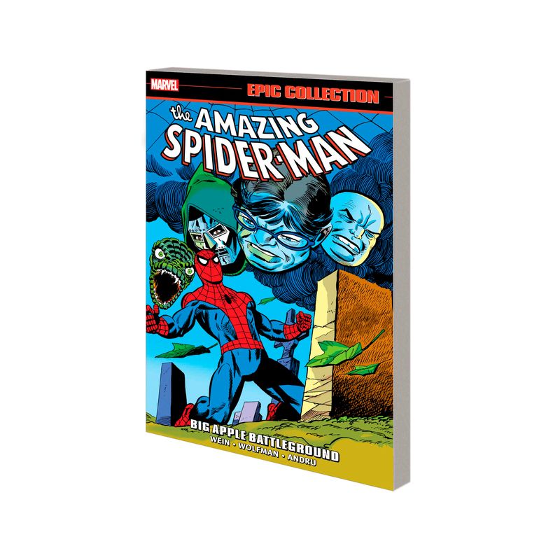 Amazing Spider-Man Epic Collection: Big Apple Battleground - by  Len Wein & Marvel Various (Paperback), 1 of 2