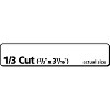 Pres-A-Ply Laser File Folder Labels 2/3 x 3 7/16 White 1500/Box 30632 - 4 of 4