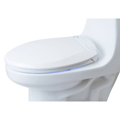 Lumawarm Heated Nightlight Round Toilet Seat White - Brondell