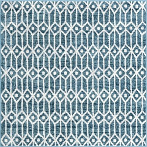 Unique Loom Matrix Trellis Collection Area Rug - Diamonds - 1 of 4