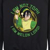 Women's - Avatar: The Last Airbender - Toph Melon Lord Lightweight French Terry Wide Neck Long Sleeve Shirt - 2 of 4