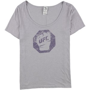 UFC Womens Distressed Logo Graphic T-Shirt, Purple, XX-Large - 1 of 1