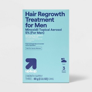 Foam Hair Regrowth Treatment - 2.11oz/3ct - up&up™ - 1 of 3