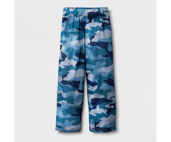 Boys' Camo  Pajama Pants - Cat & Jack&#153; Blue XS