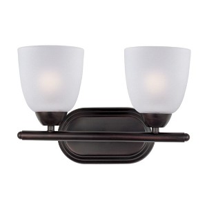 Maxim Lighting Axis 2 - Light Vanity in  Oil Rubbed Bronze - 1 of 2