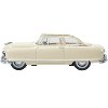 1950 Nash Rambler Custom Landau Convertible (Open) Champagne Ivory 1/87 (HO) Scale Diecast Model Car by Oxford Diecast - 2 of 4