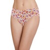 Jockey Women's Elance Bikini - 6 Pack 7 Digital Lavender/bohemian  Meadow/deep Plum : Target